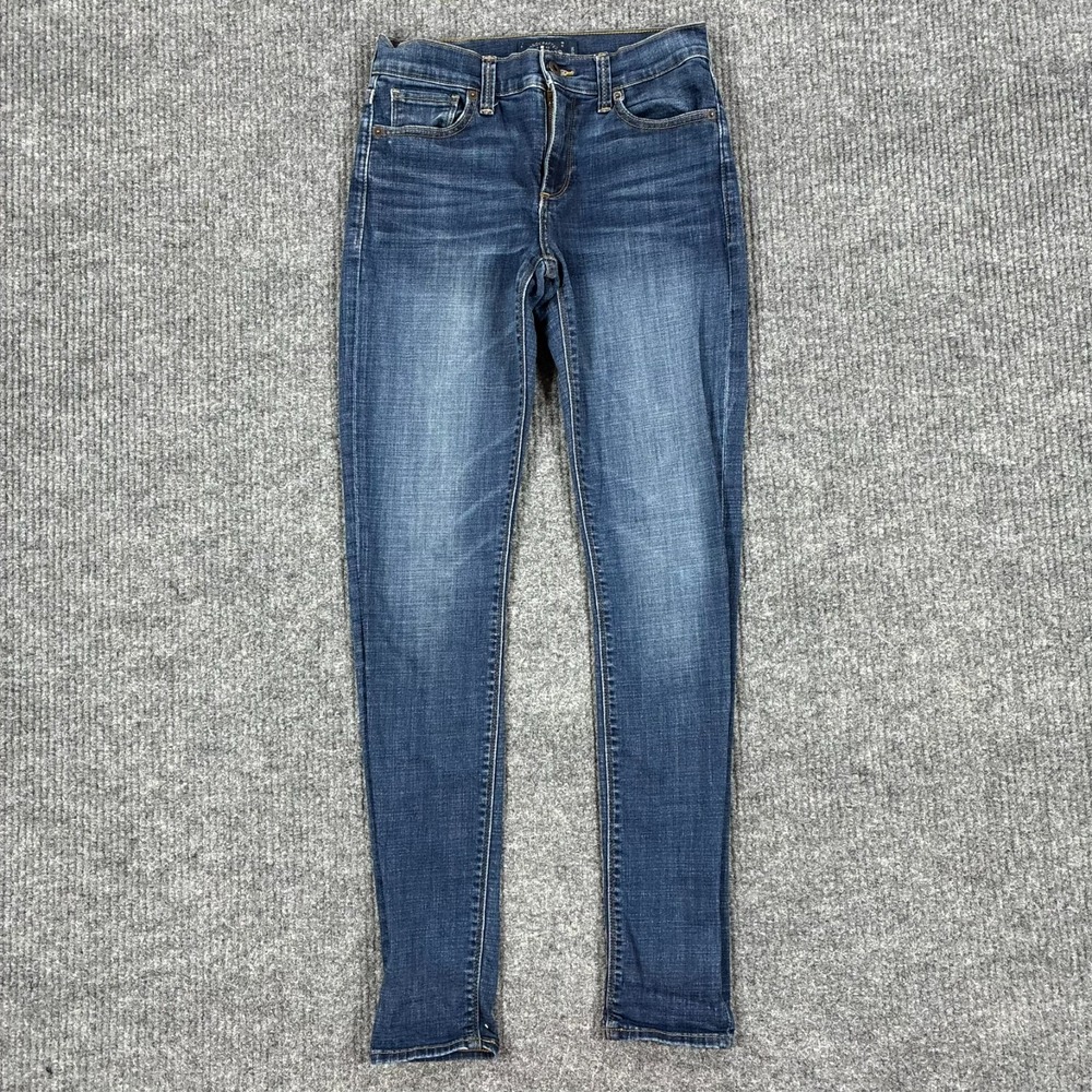 Lucky Brand Brooke Skinny Jeans Size 2/26 Medium Wash Denim Stretch Low Rise